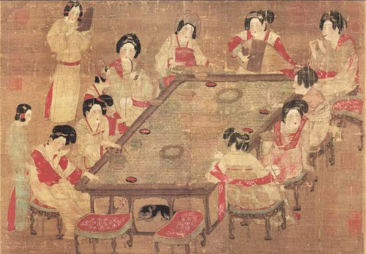 唐代人物与装饰的文化参考图